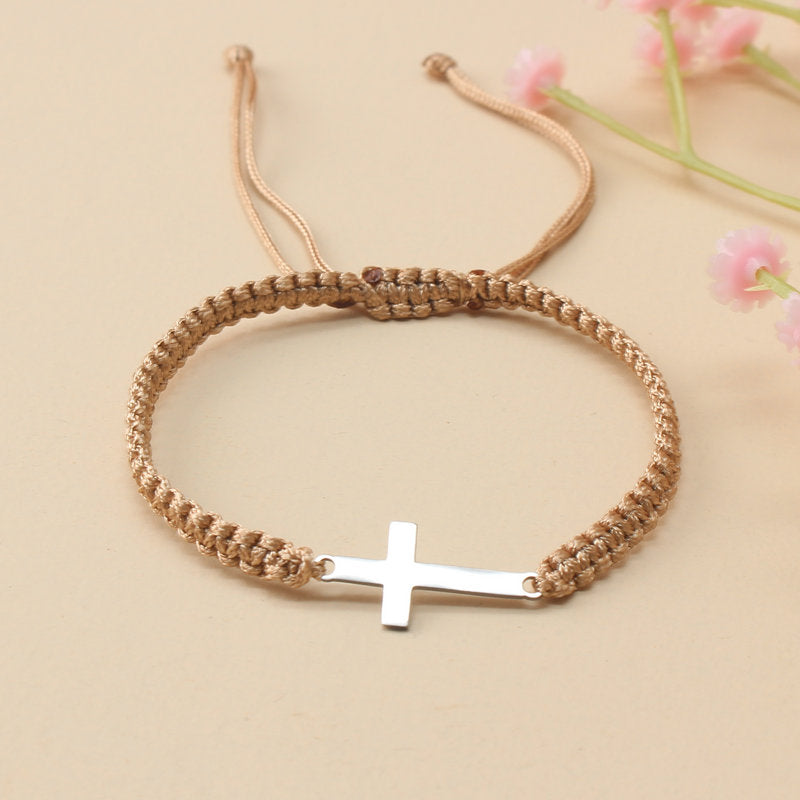 Cross Bracelet Men's Hand Jewelry