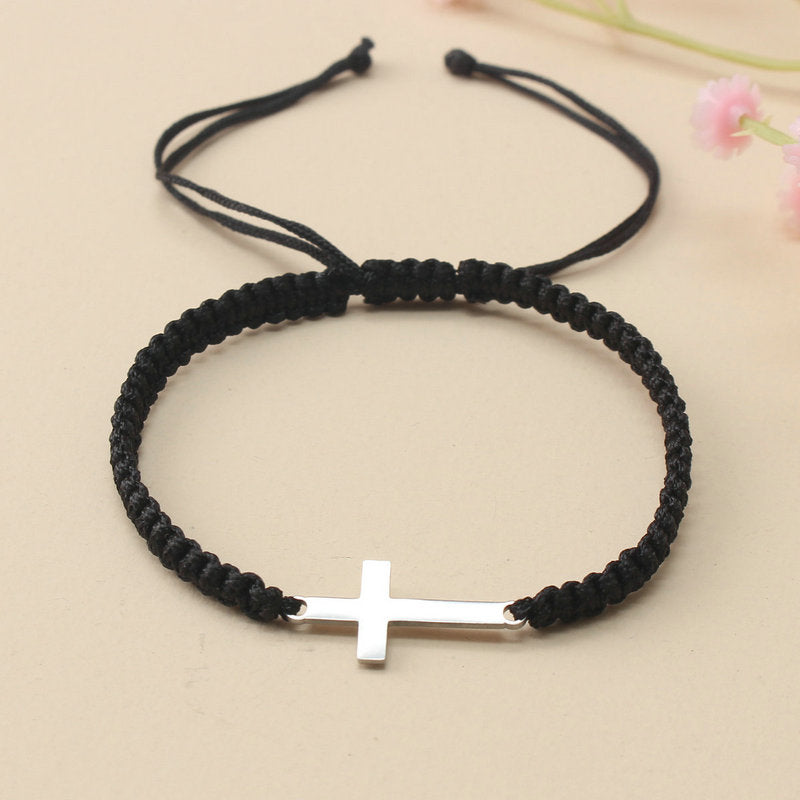Cross Bracelet Men's Hand Jewelry