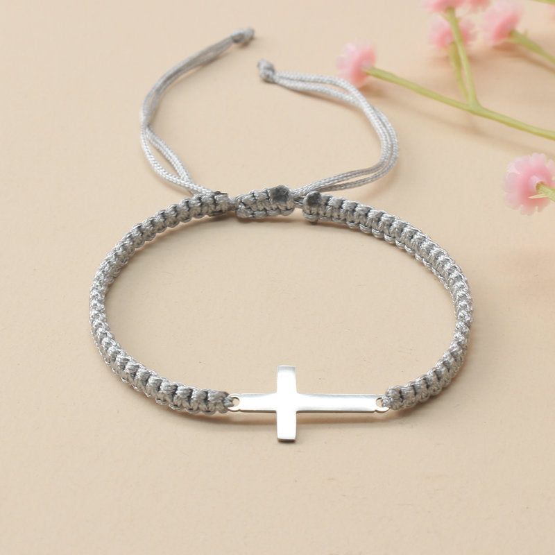 Cross Bracelet Men's Hand Jewelry