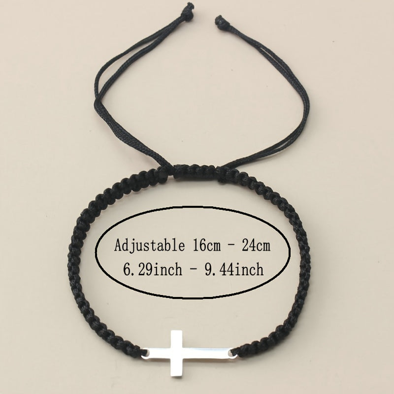 Cross Bracelet Men's Hand Jewelry