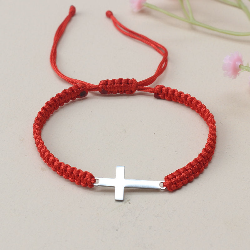 Cross Bracelet Men's Hand Jewelry