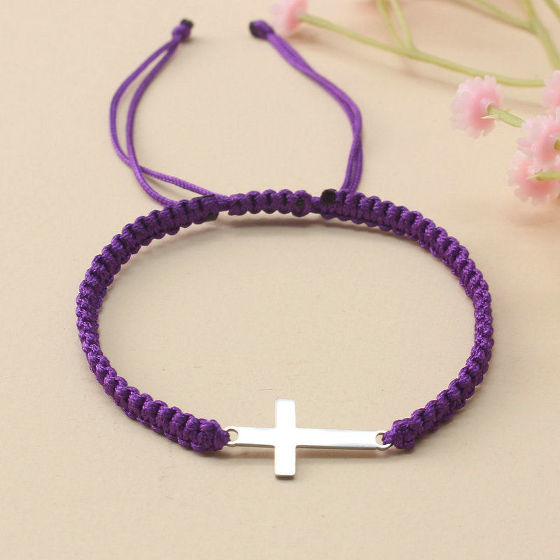 Cross Bracelet Men's Hand Jewelry