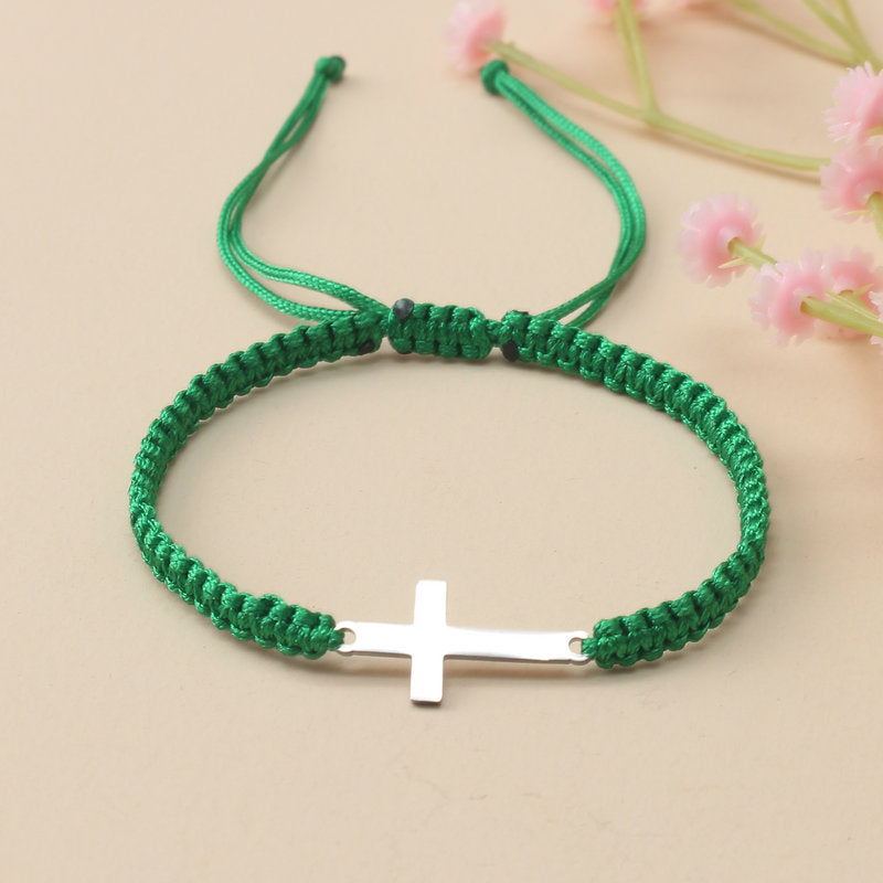 Cross Bracelet Men's Hand Jewelry