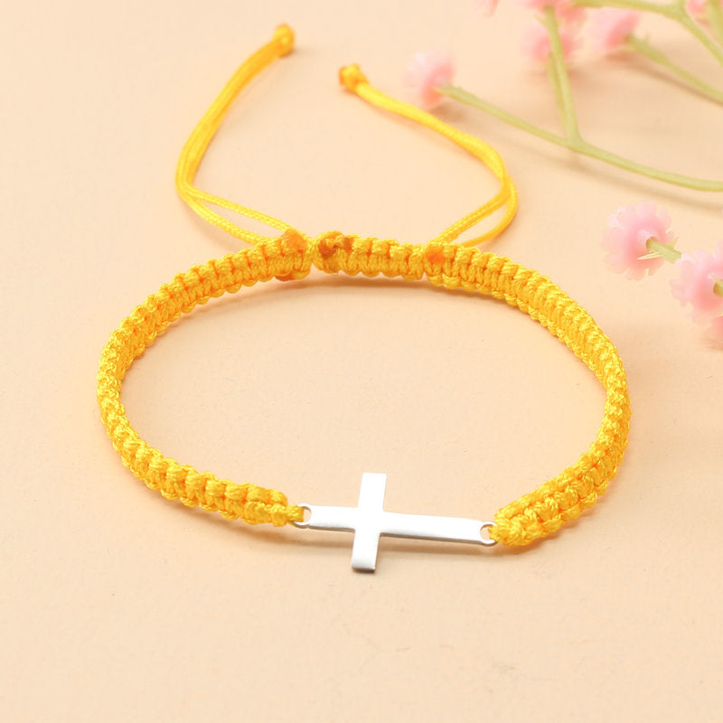 Cross Bracelet Men's Hand Jewelry
