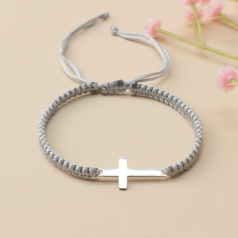 Cross Bracelet Men's Hand Jewelry