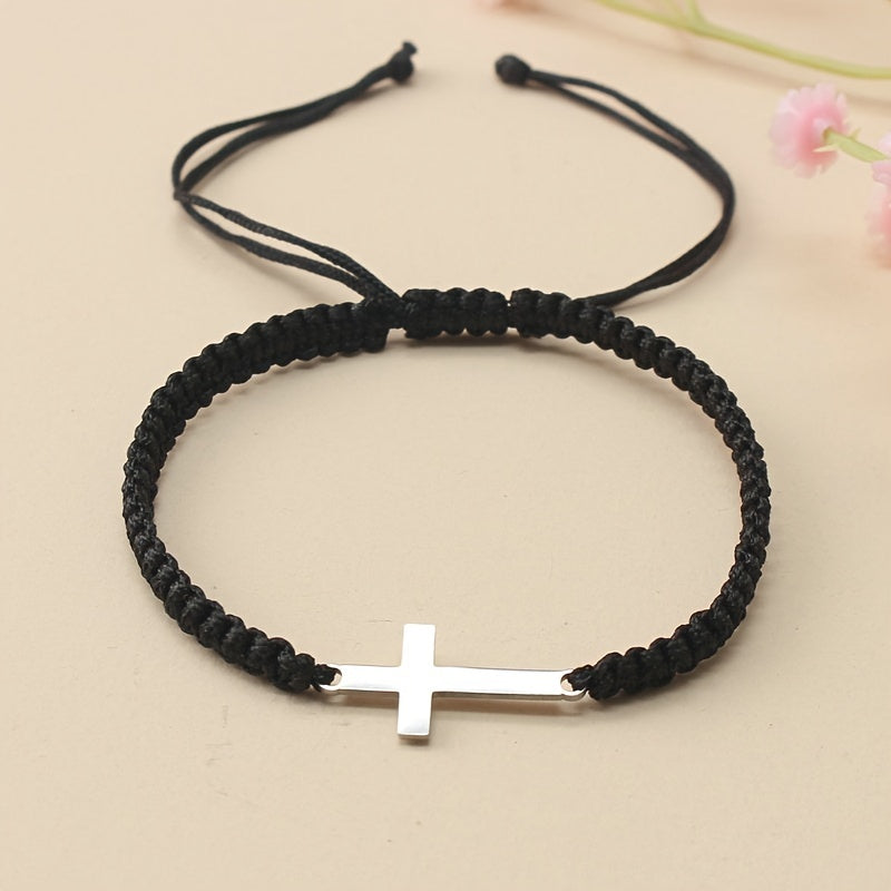 Cross Bracelet Men's Hand Jewelry